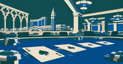 Venetian Becomes First Strip Poker Room to Mandate Slide Dealing