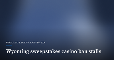 Wyoming Committee Stalls Sweepstakes Casino Ban