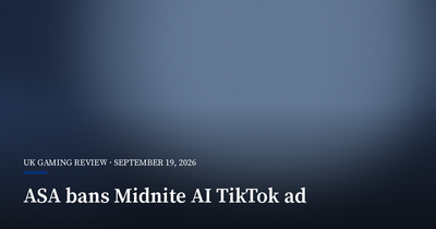 ASA Bans Midnite TikTok Ad Over AI Character’s Apparent Age