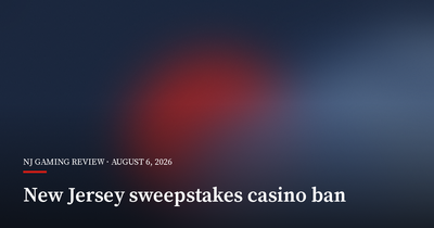 New Jersey Bans Sweepstakes Casinos and Sets Steep Penalties