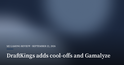 DraftKings Adds Custom Cool-Offs and Gamalyze American Football