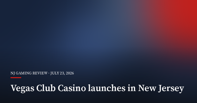 G2 Digital Launches Vegas Club Casino in New Jersey