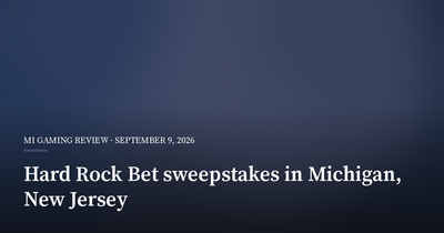 Hard Rock Bet Launches Near-$300,000 Octoplay Sweepstakes in Michigan and New Jersey
