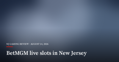 BetMGM Adds Awager’s Live-Streamed Slots in New Jersey