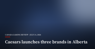 Caesars Launches Three Online Brands in Alberta