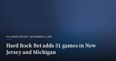 Hard Rock Bet Adds 51 Games Across New Jersey and Michigan Casinos