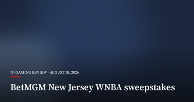 BetMGM Launches WNBA Finals Sweepstakes in New Jersey