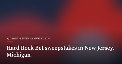 Hard Rock Bet Launches $150,000 Sweepstakes in New Jersey and Michigan