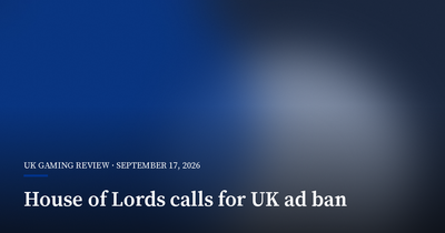 House of Lords Committee Calls for Comprehensive UK Gambling Advertising Ban