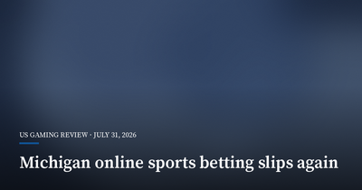 Michigan Online Sports Betting Falls for Third Straight Month