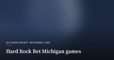 Hard Rock Bet Adds 21 Michigan Casino Games