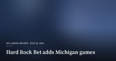 Hard Rock Bet Adds 64 Games to Michigan and New Jersey Apps