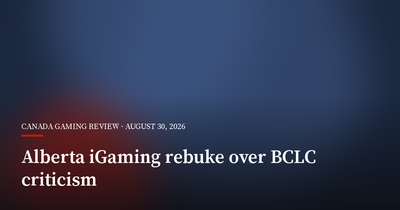 Alberta Minister Rebukes BCLC Chair Over iGaming Criticism