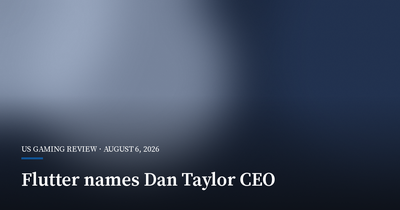 Flutter Names Dan Taylor as Next Chief Executive