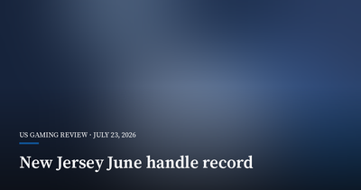 New Jersey Sportsbooks Set June Handle Record as Revenue Falls