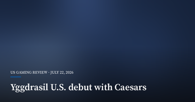 Yggdrasil Makes U.S. Debut With Caesars