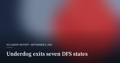 Underdog Drops DFS Licences in Seven States