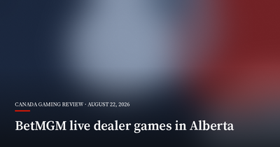 BetMGM Brings Las Vegas Live Dealer Games to Alberta