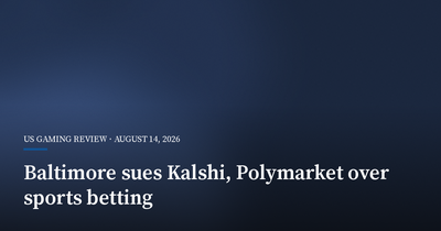 Baltimore Sues Kalshi and Polymarket Over Alleged Illegal Sports Betting