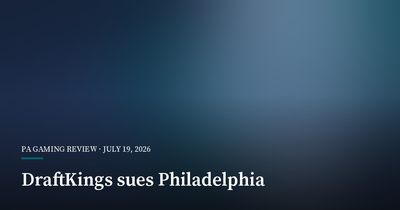 DraftKings Sues Philadelphia Over Consumer-Protection Probe