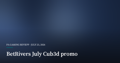 BetRivers Runs July Cub3d Punch Card in Four States