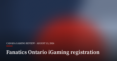 Fanatics Clears Ontario Registration Ahead of Launch