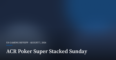 ACR Poker Lines Up $20 Million Super Stacked Sunday